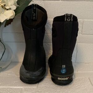 Bogs Kids Black Waterproof Rain & Snow Boots
